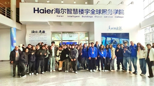 意大利师生合影